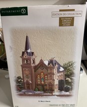 Dept. 56 Christmas in the City #799996 ST. MARY&#39;S CHURCH Original Box ~ - $127.71