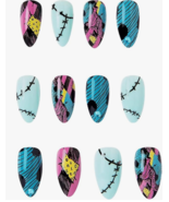 Nightmare Before Christmas - Sally 24 Self Adhesive Press On Nail Chips ... - £14.61 GBP