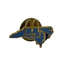 McDonald’s Raleigh North Carolina Region Employee Crew Enamel Lapel Hat Pin - £7.93 GBP