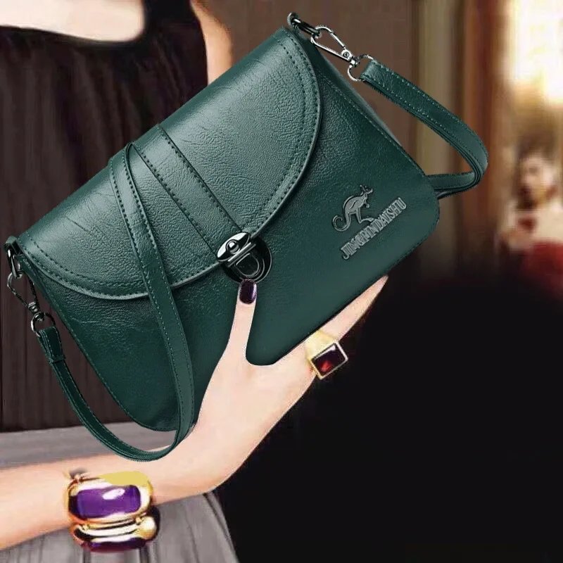 En s simple shoulder messenger bag elegant straddle mom s handbag ladies large capacity thumb200