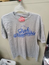 Fish Wisconsinbly,  Wisconsin graphic tee, size XL,     9104 - $15.65