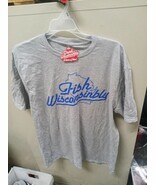 Fish Wisconsinbly,  Wisconsin graphic tee, size XL,     9104 - $21.46 CAD