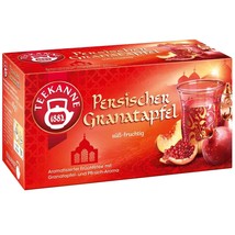 Teekanne PERSIAN Pomegranate Tea - 20 tea bags- Made in Germany FREE SHIP-DeNtEd - $9.02