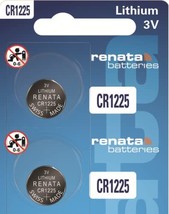 Renata CR1225 Batteries - 3V Lithium Coin Cell 1225 Battery (10 Count) - £3.99 GBP+