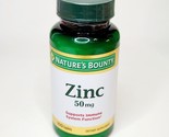 Natures Bounty Zinc 50mg 100 Caplets Exp 11/2024 - $9.45