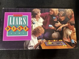 Vintage Liars Dice Game 1987 Milton Bradley Original Board Game Complete... - £22.43 GBP