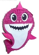 Baby Shark Pink Piñata Birthday Party IPINATA 24 X 18 X 4 - £36.73 GBP