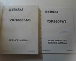 2005 Yamaha YXR660FAT YXR660FAS Service Supplementary Shop Manual 2 VOLU... - $129.95