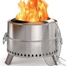 21 Inch Fire Pit for Outside with Patented Technology, Large Fire - $10,262.94 MXN