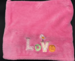 Carter&#39;s Baby Blanket Love Bird Polka Dot Embroidered Single Layer Just ... - $29.99