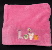 Carter&#39;s Baby Blanket Love Bird Polka Dot Embroidered Single Layer Just One You - $29.99