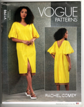 Vogue V1798 Misses 8 - 16 Rachel Comey Shift Dress UNCUT Sewing Pattern - £20.26 GBP