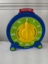 Learning Resources Jumbo Timer 60 Second BigTime Big Time blue kids cloc... - $38.00