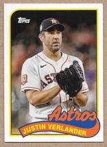 2023 Topps Archives 1989 Topps Doubleheaders #89DH-16 Scherzer Verlander - $1.98