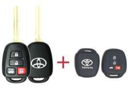 New Toyota Corolla 2014-2018 Remote Key HYQ12BDM H Chip + Protective Cas... - £28.79 GBP