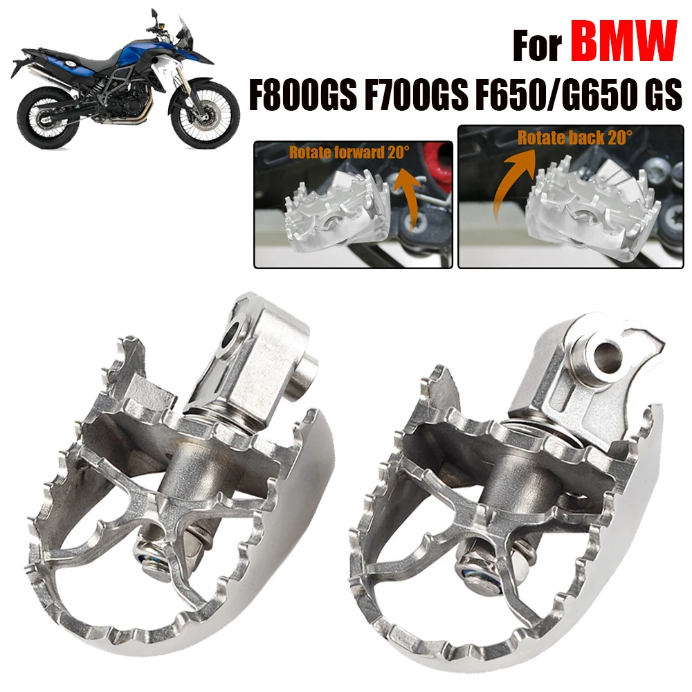 Foot Rests For BMW F800GS F700GS F 800/700 GS 08-2017 F650/G650GS 2000-17 - $57.06