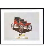 Vtg Bear Series Print Classic Autos Behr-Manning Troy NY 1903 Stanley St... - $16.84 CAD