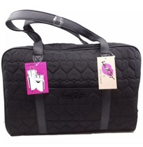 Betsey Johnson 18.25&quot; Luv Betsey Hearts LBKRUSH  Weekender Overnight Tra... - $250.00