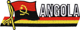 An item in the Collectibles category: Angola Cut-Out Patch