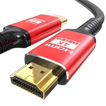 Hdmi Cable 10 Ft-4K Hdmi In-Wall Cl3 Rated Support (4K60Hz 18Gbps 4:4:4 Rgb Hdr  - £10.22 GBP