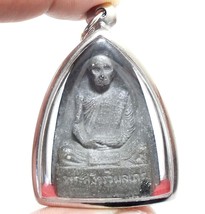 THAI BLESSED BUDDHA AMULET 1978 LP TOH MIRACLE PENDANT SUCCESS RICH MONE... - £53.10 GBP