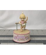 Precious Moments Ballerina Girl Musical Spinning Dancing 1991 Enesco - £52.56 GBP