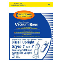 Replacement Part For Bissell Style 7 Vacuum Bags 3PK # compare to part 3212 - $8.66