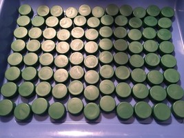 160 Clean Green Plastic Bottle Caps – For Arts &amp; Crafts  - $18.70