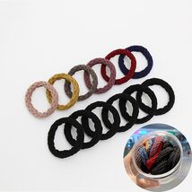 XXFBJNMD 20 pcs Strong Elastic Non-marking Thick Rubber Hair Bands Rope - $190.10 MXN