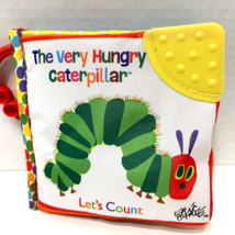 Eric Carle The Very Hungry Caterpillar Lets Count Crinkle Squeaker Teether Book - £8.45 GBP
