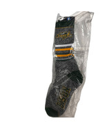 North Dakota State Bison College Marble Green Four Stripe Deuce Crew Soc... - $13.04 CAD