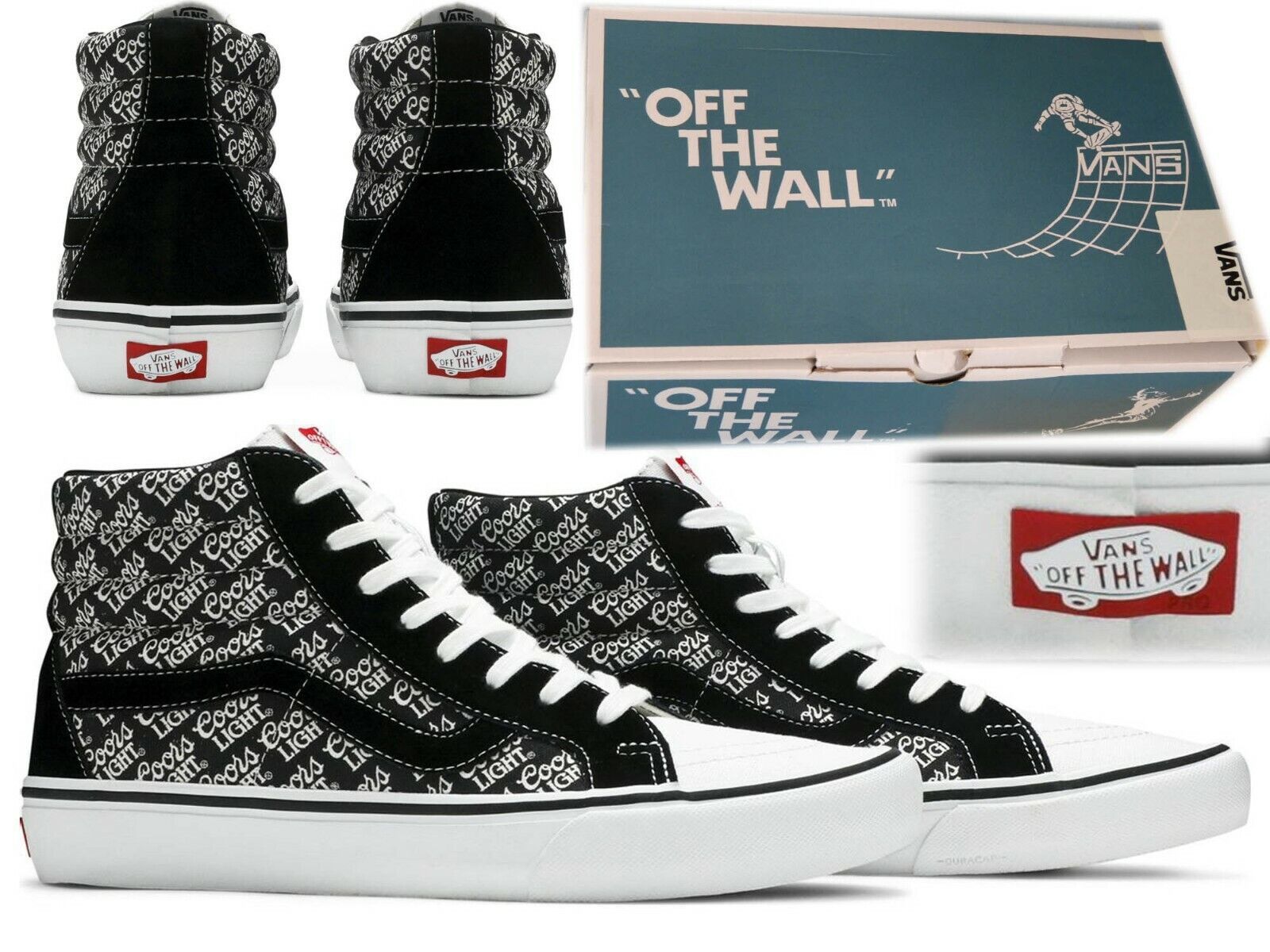 VANS Botas Hombre 42.5 44.5 EU 8.5 10 UK 9.5 12 US VA09 T3P