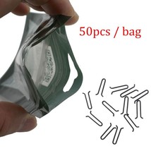 50pcs Lead Loops Method Feeder Hair Rigs Carp Fishing Accessories Lead Weight Sw - £39.40 GBP
