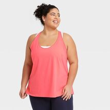 NEW Women's Plus Size Skinny Racerback Tank Top - All in Motion 1X - $12.00