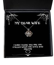 Joke Wife Gifts, I Wish I were The one You Called When You Have Bad Dreams, Wife - £39.22 GBP