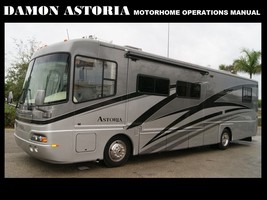 DAMON ASTORIA MOTORHOME MANUALs 485pg MotorCoach RV Service Maintenance ... - £20.53 GBP