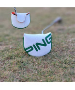 Golf Club Mallet Putter Head Cover PING Pong Letters White Black - $36.90 CAD