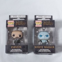 Funko Game Of Thrones Davos and White Walker Pocket Pop Key Chains - £15.35 GBP