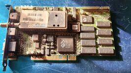 ATI All-In-Wonder 3D RAGE II+DVD 38603 101 PCI TV Tuner Video Card 1996 ... - €17,13 EUR