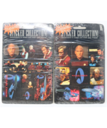 1994 Par Pic Star Trek Generations Sticker Sets Sealed STICKERS 2 Differ... - $93.86 MXN
