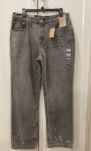 Levi&#39;s Low Pro Straight Women&#39;s Mid Rise Relaxed Through The Hip Jeans Size 26 - £30.15 GBP