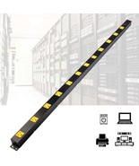 Power Strip 12 Outlet 4 FT Metal Cord Switch Long Bench Desk Indoor Work - $26.67