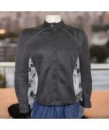 Xelement Motorcycle Gear Black Jacket Mens L Black Mesh Lightweight Padd... - €40,37 EUR