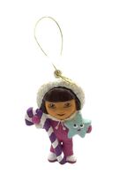 Dora The Explorer 2010 Christmas Ornament With Star and Candy Cane - $9.75 CAD