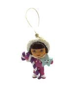 Dora The Explorer 2010 Christmas Ornament With Star and Candy Cane - $9.75 CAD