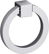 KOHLER K-99685-HF1 Jacquard Cabinet Ring Pull, Chrome, Metal Construction - £12.75 GBP