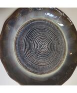 Bill Campbell Studio Pottery Crystalline Bowl 11” Signed Hand Thrown Blu... - €82,80 EUR