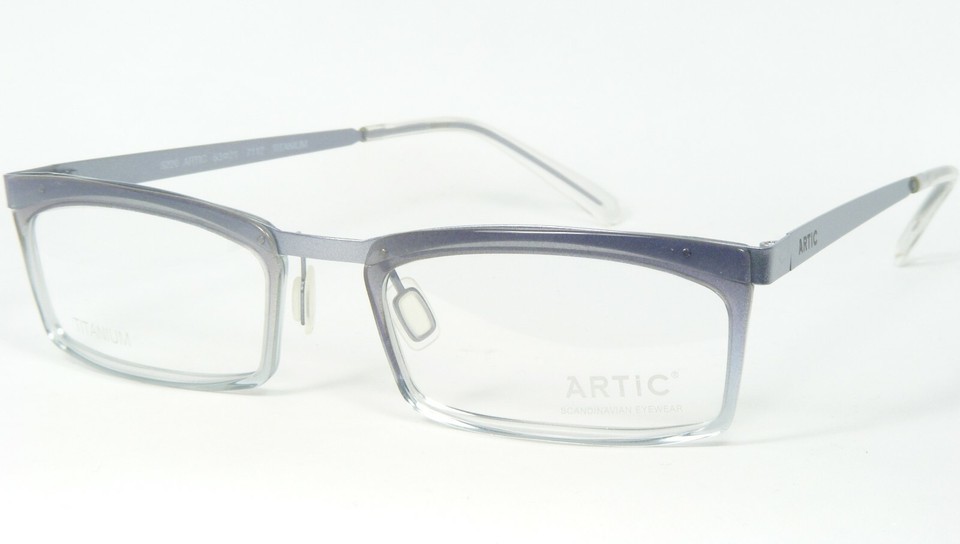 SKAGA SCANDINAVIAN EYEWEAR 5220 ARTIC 7112 SILVER /GLITTER BLUE-PURPLE 5... - $23.76