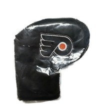 NHL Philadelphia Flyers Deluxe Golf Putter Cover Embroidered Logo Black - $5.87