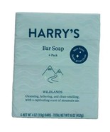 4 Pack Harry&#39;s Men&#39;s Cleansing Bar Soap Wildlands Scent 4 Oz. Each  - $14.95